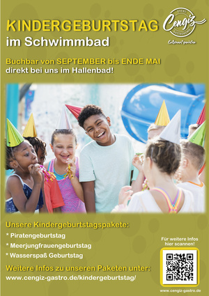 Kindergeburtstag Cengiz MACH' BLAU